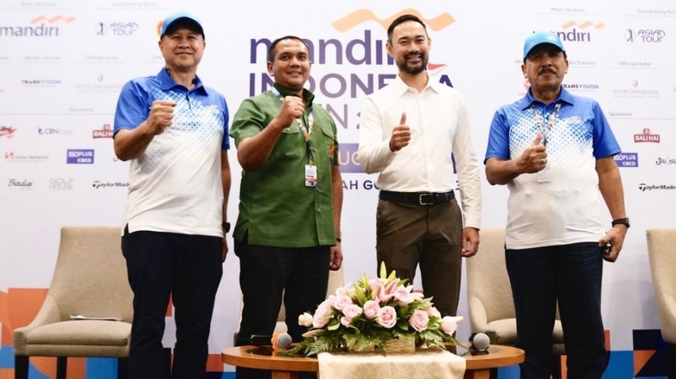 Bertabur Bintang, Turnamen Golf Mandiri Indonesia Open 2023 Resmi Digelar