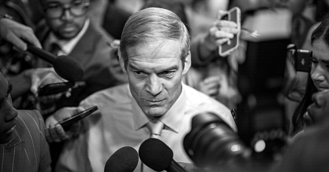 Opinion | The Apotheosis of Jim Jordan Is a Sight to Behold